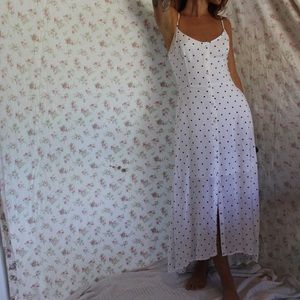 French style polka dot hollister dress